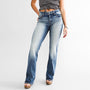 European And American Ladies Jeans Temperament Wild Washed Casual Pants