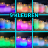 9 kleuren LED kaarsen