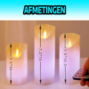 Afmetingen kaarsen