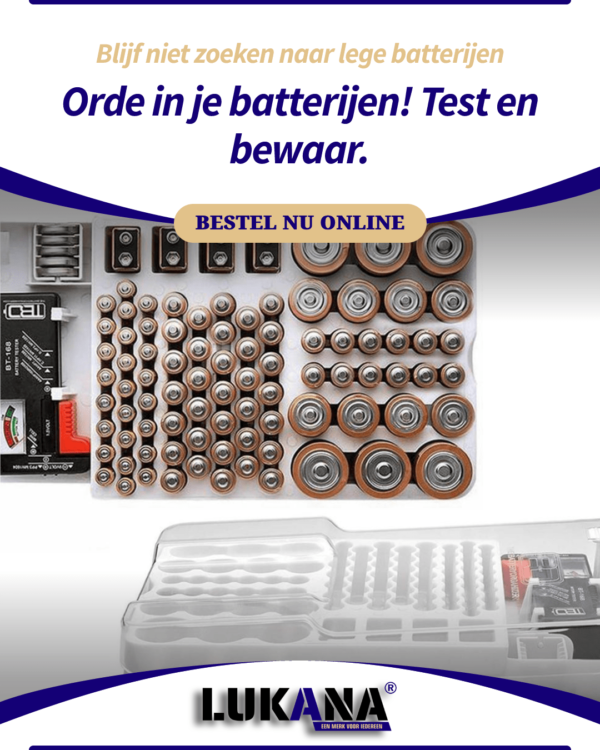 Batterij Opbergdoos