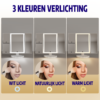 3 kleuren Make-Up Spiegel met LED Verlichting